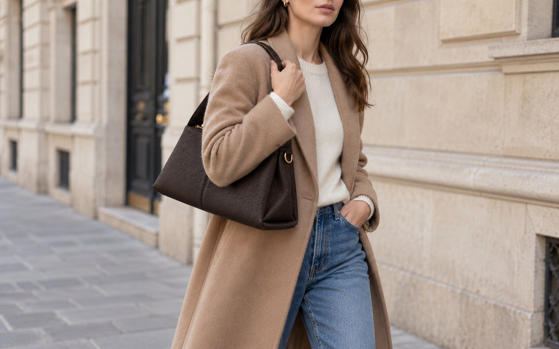 Misariva Verona worn on the shoulder and crossbody
