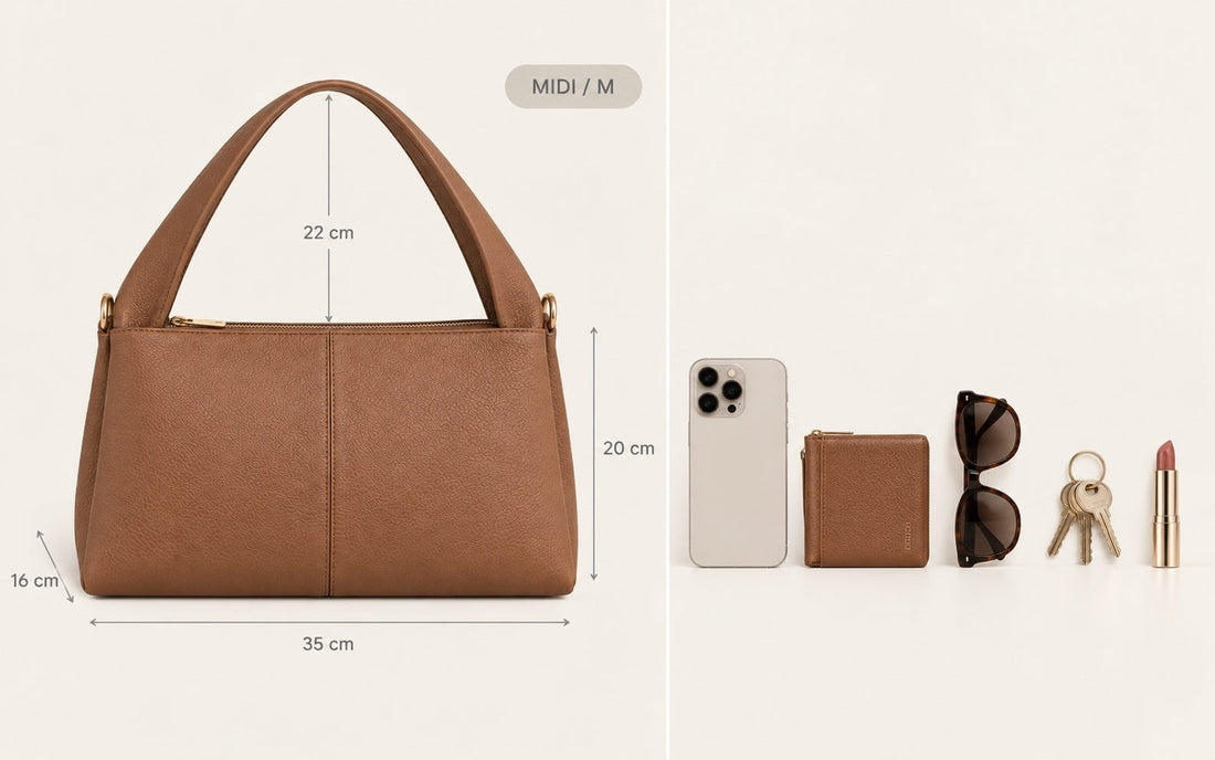 Misariva Verona Midi: 35 × 20 × 16 cm и предметите што се собираат